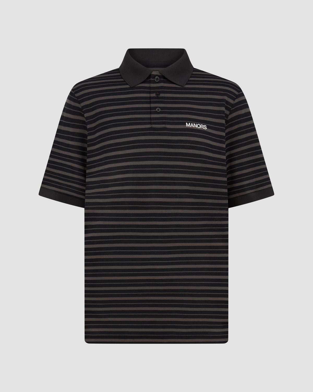 GOAT Pique Polo Stripe