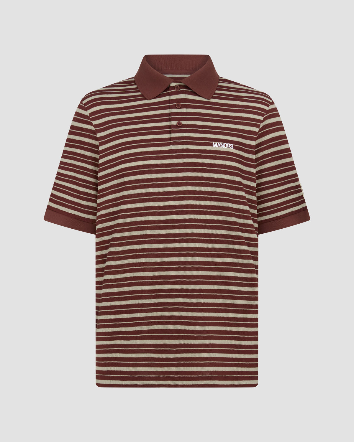 GOAT Pique Polo Stripe