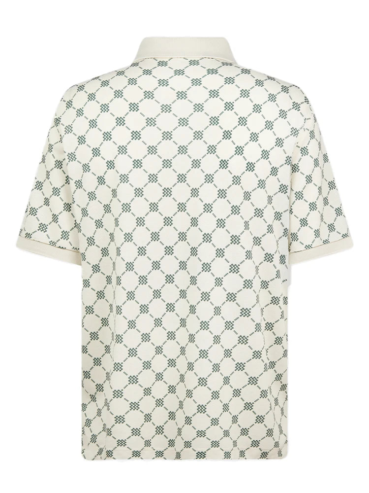 GOAT Pique Polo Monogram