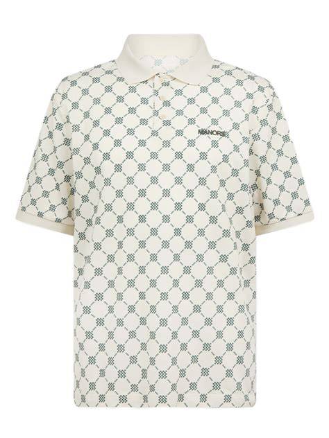 GOAT Pique Polo Monogram