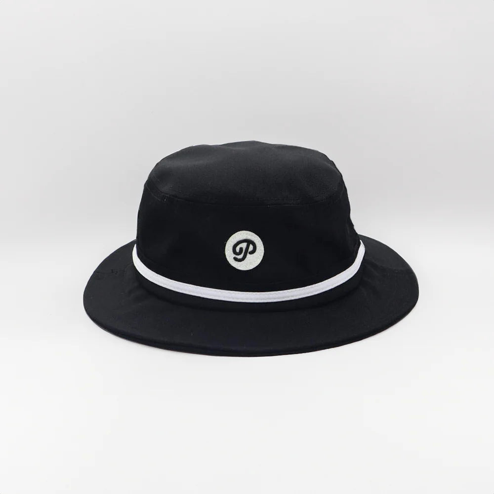 "P" Script Applique Bucket Hat