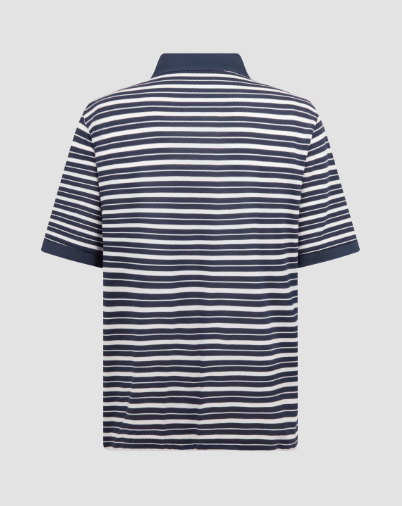 GOAT Pique Polo Stripe