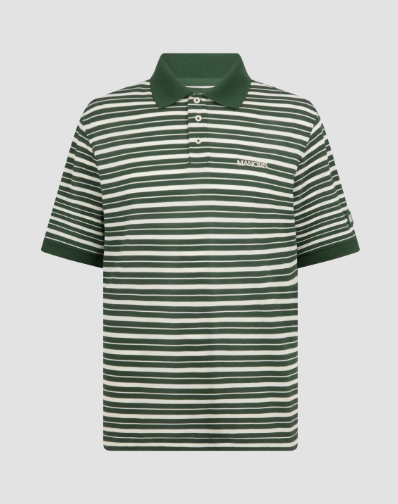 GOAT Pique Polo Stripe