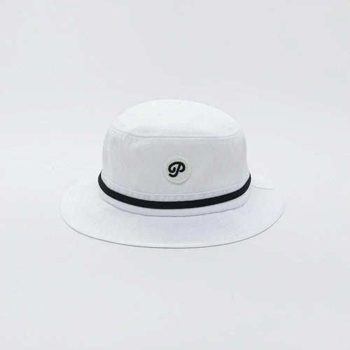 "P" Script Applique Bucket Hat